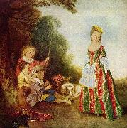 Der Tanz Jean antoine Watteau
